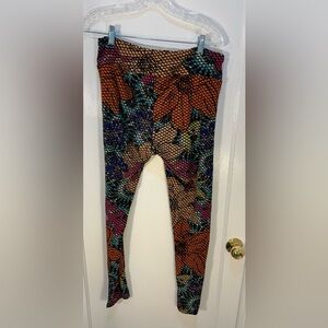 LuLaRoe Tall and Curvy Geometric Print Leggings Digital Pattern